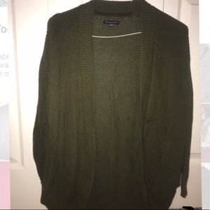 Womens Small American Eagle Green Cardigan